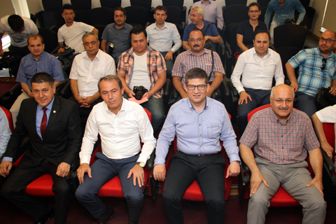 Subaşıoğlu DGC ve basın kuruluşlarını ziyaret etti