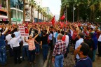 Denizli’de teröre lanet yürüyüşü