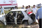 Acıpayam’daki kaza 3 kişi yaralandı