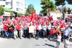 Çal’da Teröre Lanet ve Şehitlere Saygı Yürüyüşü
