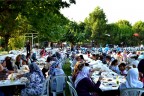 Buldan’da şehitler için mevlid-i şerifli yemek