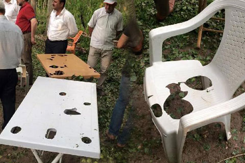 Dolu Çal’da 3 bin dönüm tarım arazisini vurdu