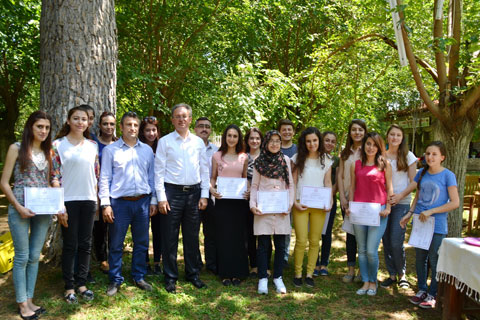 Tavas’ta 20 kişiye işaret dili sertifikası