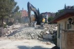 Denizli’nin eski Vali Konağı yıkıldı