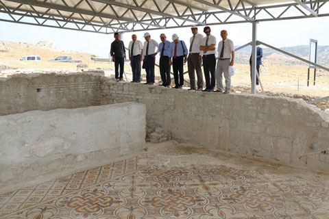 Tripolis’te kazı ve restorasyona devam