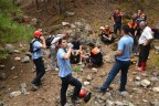 Honaz Dağı’na çıkarken mahsur kaldılar