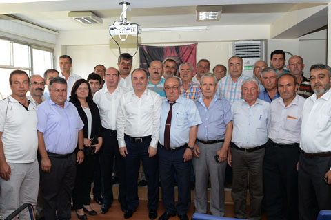 Muhtarların isteklerini dinlediler