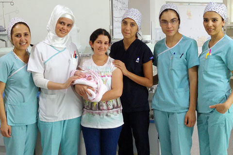 Yaşam savaşını kazandı