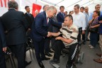 Protokol ile halk Çınar’da bayramlaştı