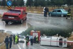 Acıpayam’daki 2 kazada 9 kişi yaralandı