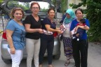 Çocuklara bayram sevincini yaşattı