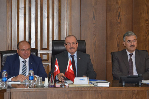 GEKA yönetimi toplandı