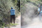 İki mahallede çevre düzenlemesi