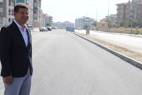 Yenişafak Mahallesi’ne 25 metrelik yol