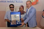 Pamukkale’den yeni evlenen çifte hediye