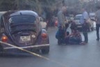 Pelitlibağ’da kaza: Karşıya geçemedi