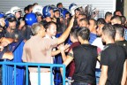 Gergin yürüyüşte 7 gözaltı