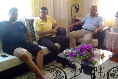 Dağlıca’da yaralanan asker baba ocağında
