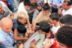 Bakanlı bayramlaşmada ikrama hücum