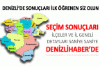 Erken seçim 2015 sonuçları Denizlihaber’de