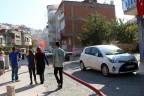 Bodrum kattaki yangın korkuttu