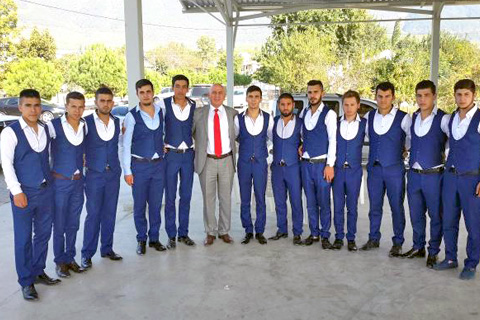 MHP adayı Birtürk Cankurtaranlı Mehmetçikleri uğurladı