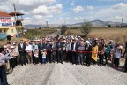 Büyükşehir’den Çal’da açılış ve temel törenleri