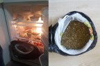 Buzdolabına sakladılar ama yine yakalandılar