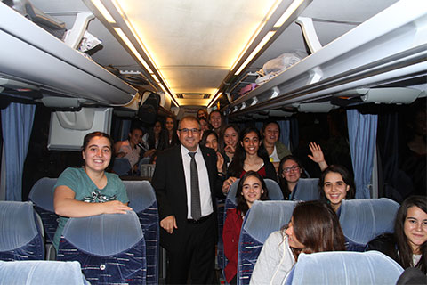 Lise öğrencilerine İstanbul turu