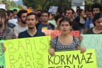 PAÜ öğrencileri katliamı protesto etti