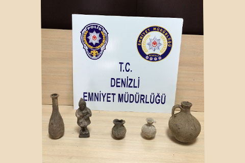 Tarihi eser operasyonunda 5 gözaltı
