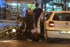 Akkonak’ta motosiklet ile otomobil çarpıştı