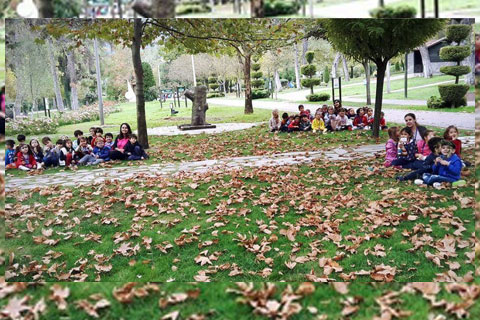 Yüksekçıta’da eğlenceli doğa dersi