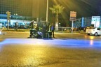 Zeybek Kavşağı’nda 2 otomobil çarpıştı