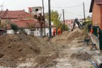 Altyapı çalışmasında faciaya ramak kaldı