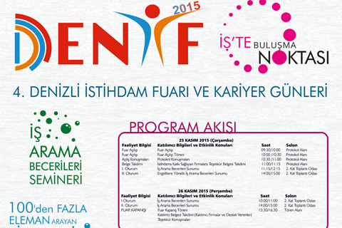 İstihdam Fuarı ve Kariyer Günleri 25-26 Kasım’da