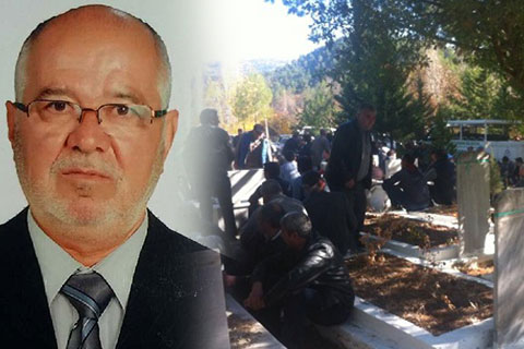 Cinayet kurbanı toprağa verildi