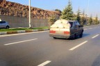 Askeri Yol’da şaşırtan manzara