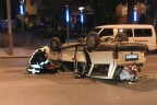 Çamlık’ta yürekleri ağza getiren kaza
