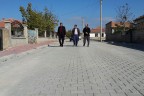 Çivril’de 184 bin m² kilit taş döşendi