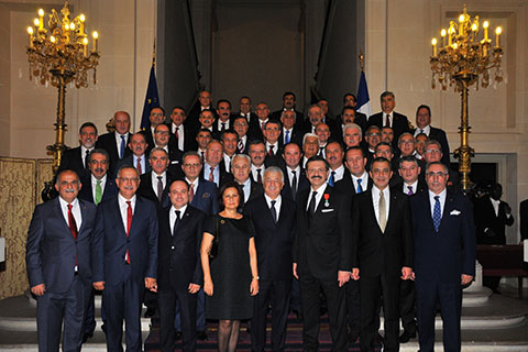 3 başkan Paris’te