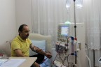 Hastaneye gitmeden diyalize bağlanıyor