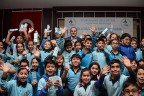 Diş fırçaları Başkan Gürlesin’den