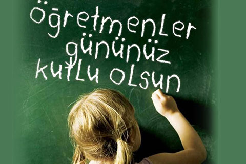 Bugün öğretmenlerin günü