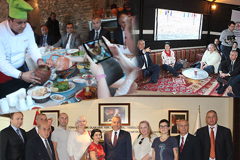 TESTİ KEBABINI TATTILAR, YÖRÜK ÇADIRDA ÇAY İÇTİLER