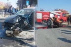 Çivril’de kaza: 2 yaralı