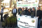 Yeni yıla fidan dikerek girecekler