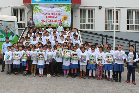 Çevreyi korumayı öğrendiler