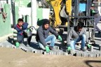 Çameli’nin yolları parkeyle donatılıyor