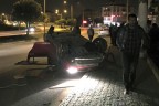 Aşırı hız kaza getirdi